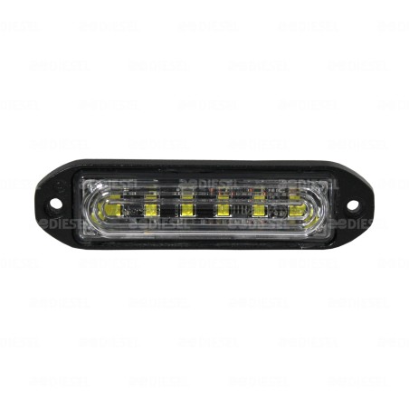 PLAFÓN 12V BLANCO ESTROBO SIMPLE