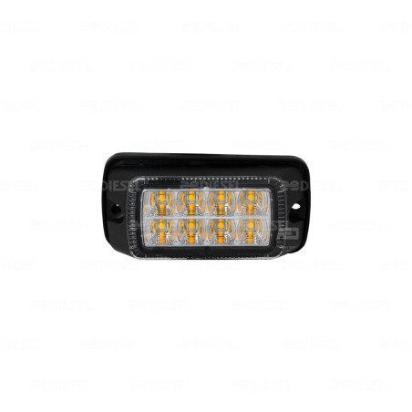 PLAFÓN 12V/24V LED ÁMBAR ESTROBO