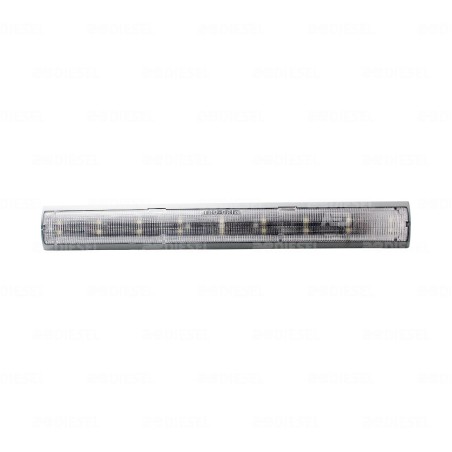 LÁMPARA 12/24V 21 LED INTERIOR PENUMBRA BISEL GRIS FIJA AYCO
