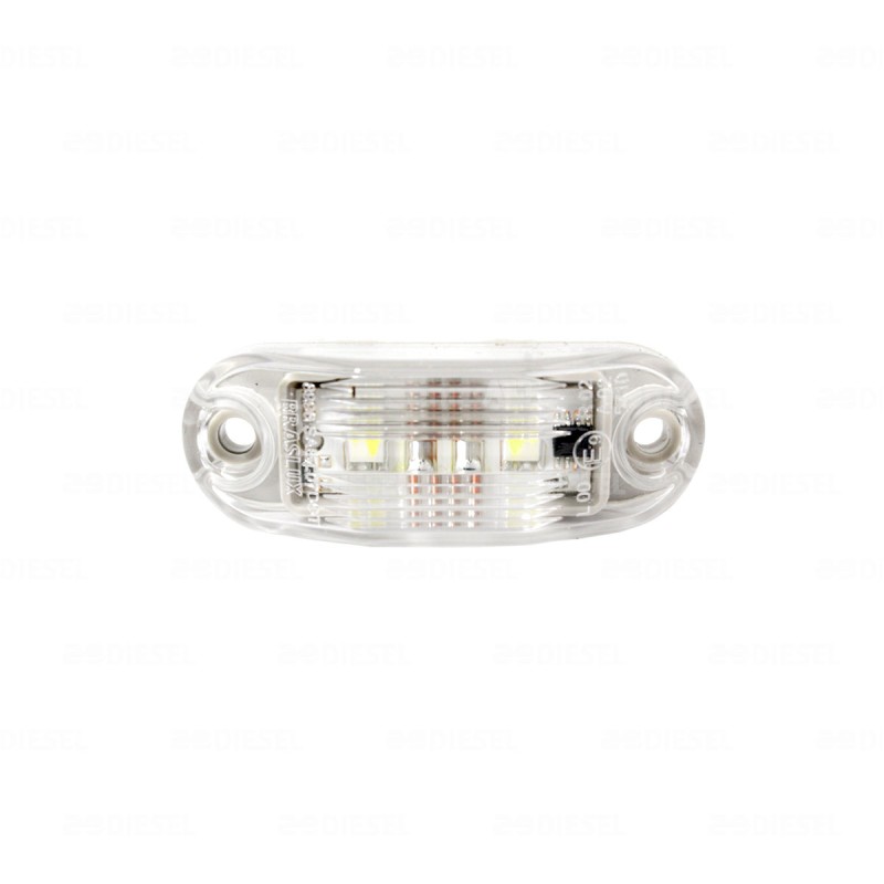 PLAFÓN 12V/24V 2LED CRIS S/ARNES NEOBUS