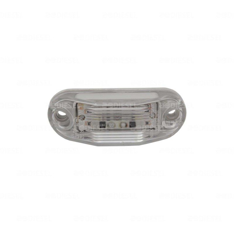 PLAFÓN 12V/24V 2LED CRISTAL 10006580