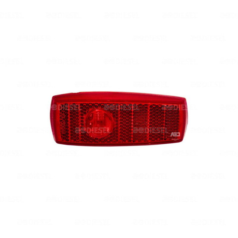 PLAFÓN 24V LED LATERAL ROJO IRIZAR I8