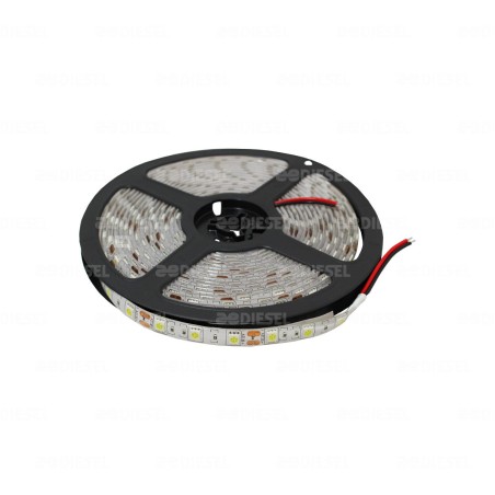 TIRA 12V LED BLANCO 5050 EXT ROLLO 5m