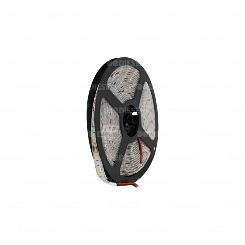 TIRA 12V LED BLANCO 5050 EXT ROLLO 5m
