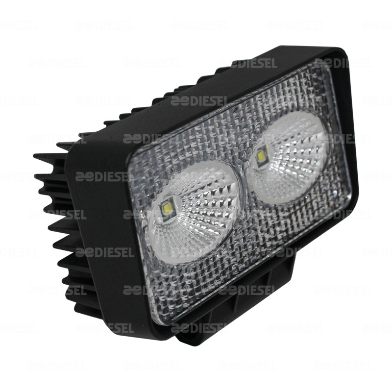 FARO 12V/24V 30W 2 LEDS 3000L