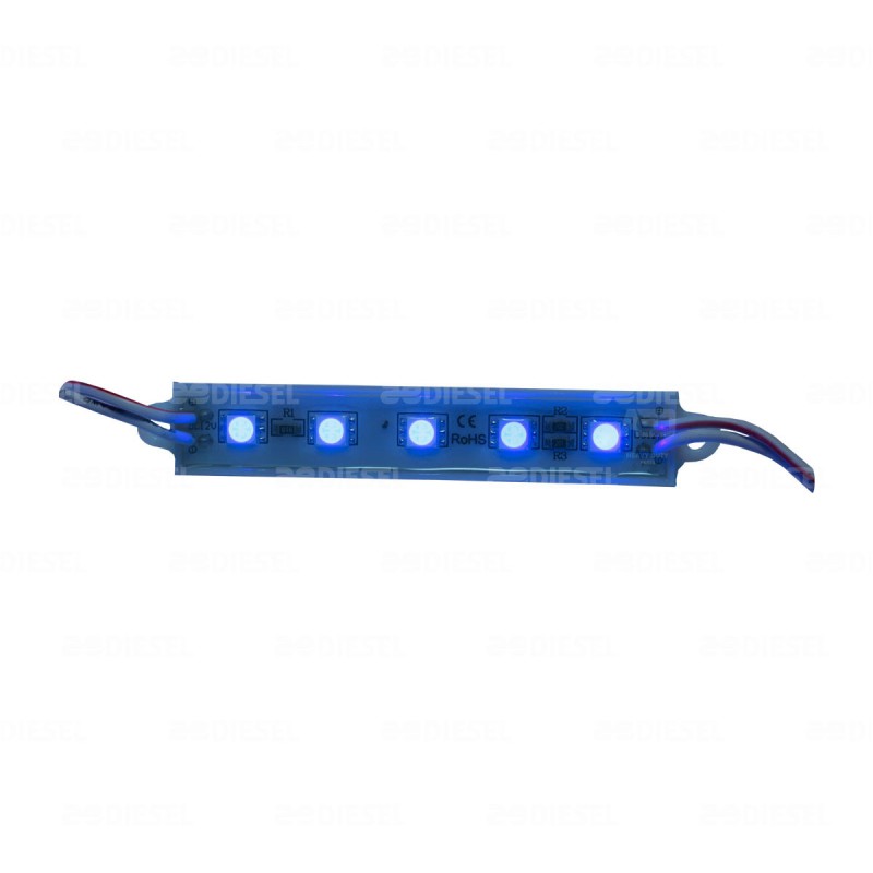 MÓDULO 12V 5 LED 5050 AZUL PIEZA