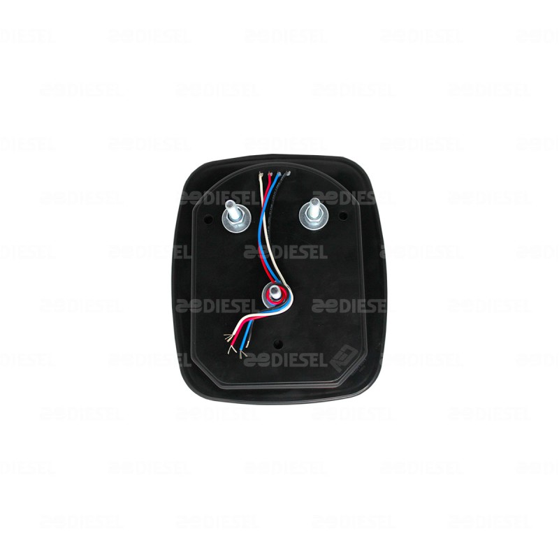 PLAFÓN 12/24V 16 LED TIPO JEEP ROJO/BLANCO ALTA/BAJA/REVERSA SIN MOVIMIENTO