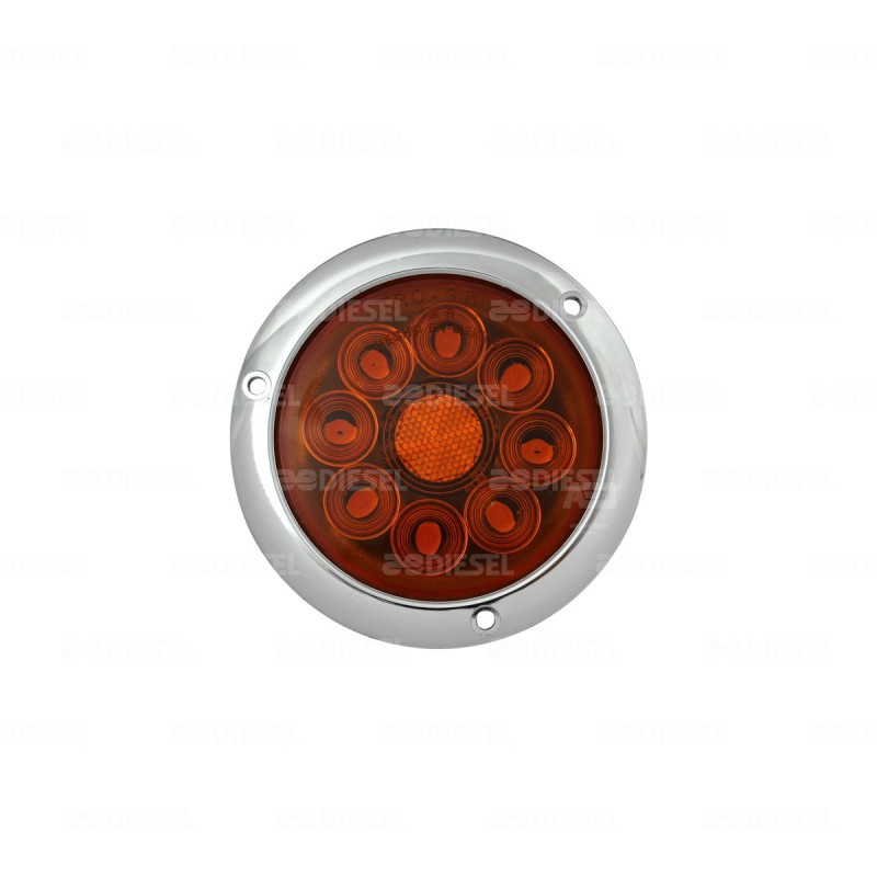 PLAFÓN 12/24V 8LED ÁMBAR ESTROBO DESCONTINUADO