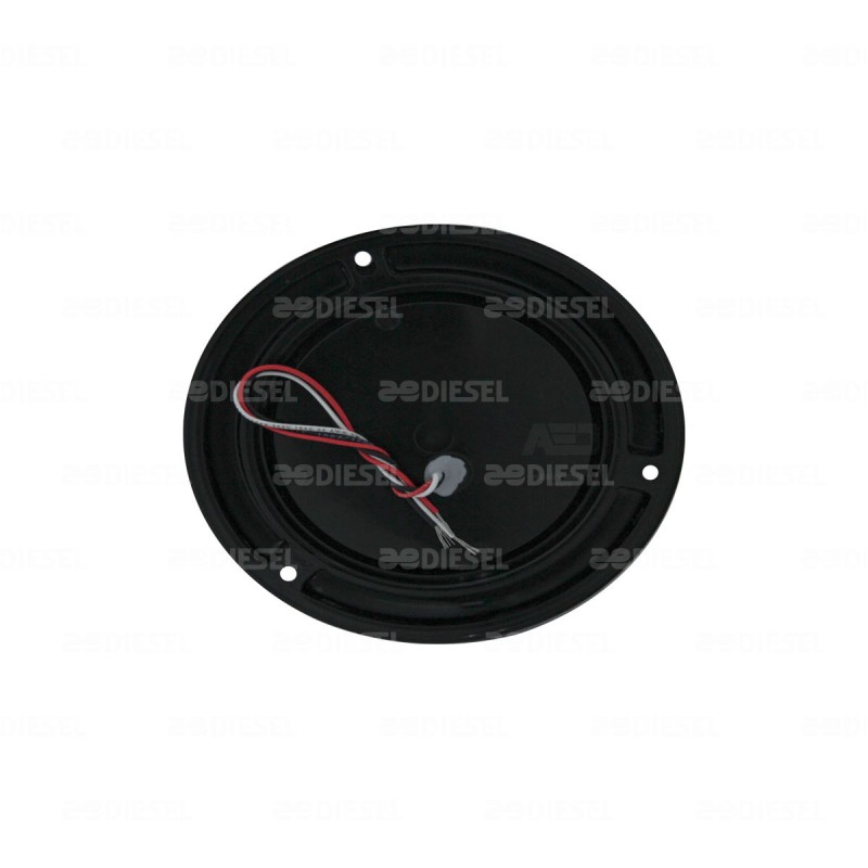 PLAFÓN 12/24V 14 LED 4" ÁMBAR NEGRO PLANO ALTA/BAJA/FIJA