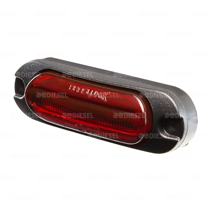 PLAFÓN 12/24V LED ROJO BUSSCAR LAT