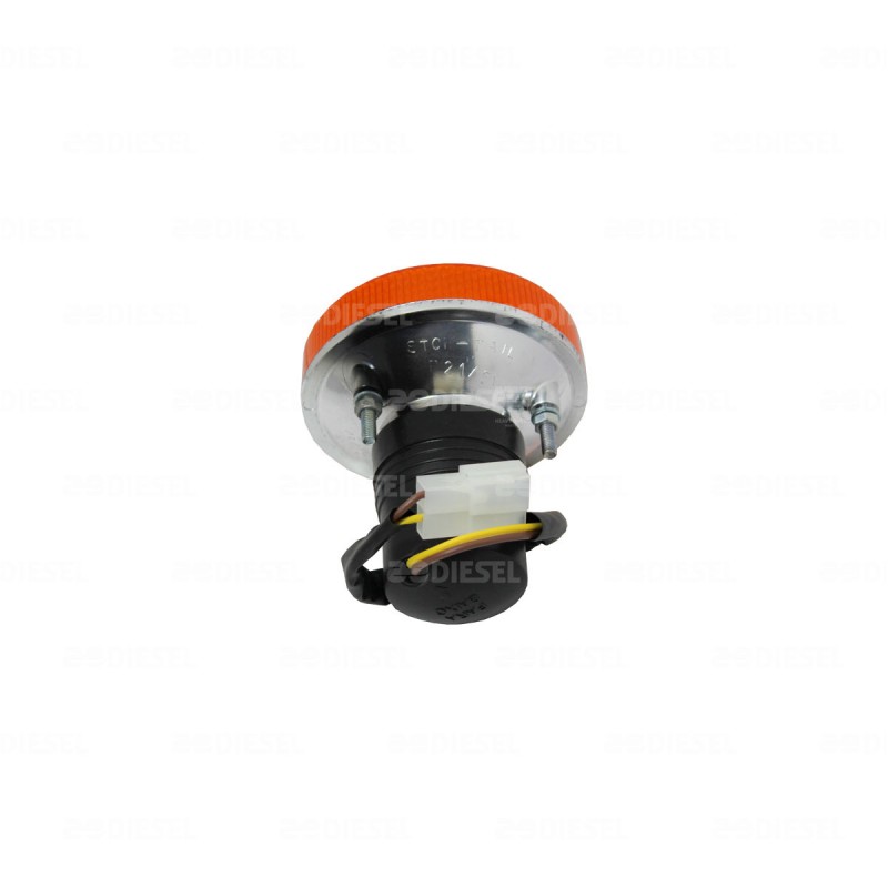 PLAFÓN 24V 95MM ÁMBAR BUSSCAR