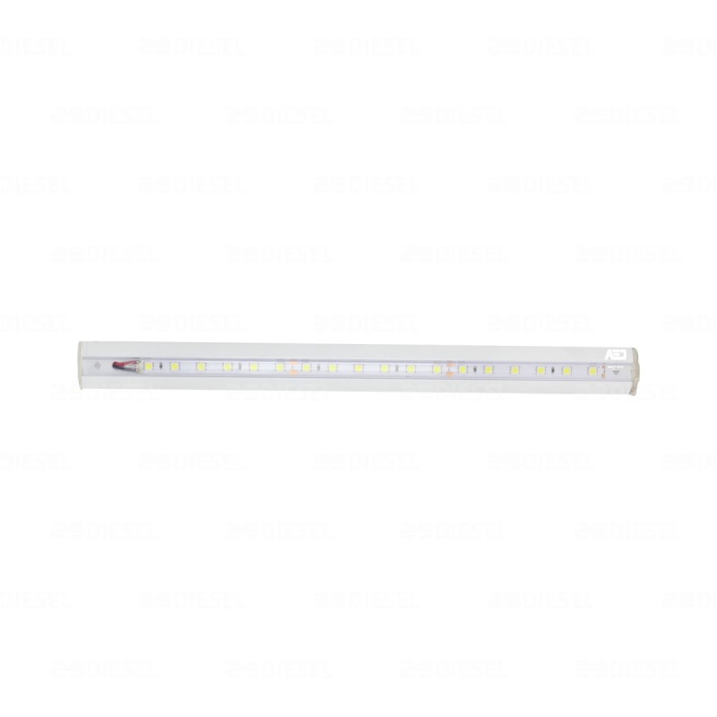 TIRA 24V 18 LED 350mm CON CUBIERTA