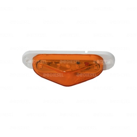 PLAFÓN 12V 5 LED ÁMBAR MINI TRIANGULO