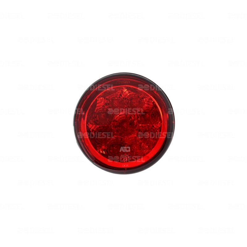 PLAFÓN 24V 9 LED 7115 ROJO 1P N/CENTURY