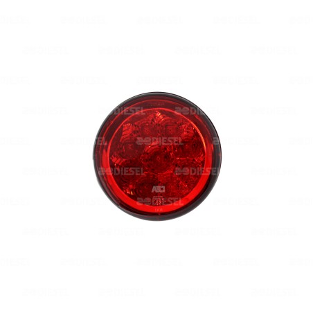 PLAFÓN 24V 9 LED 7115 ROJO 1P N/CENTURY