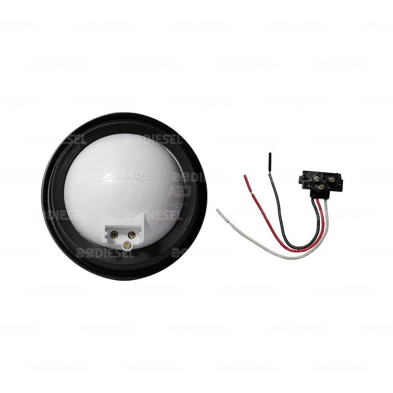 PLAFÓN ROJO 4" GOMASELL C/CC/R