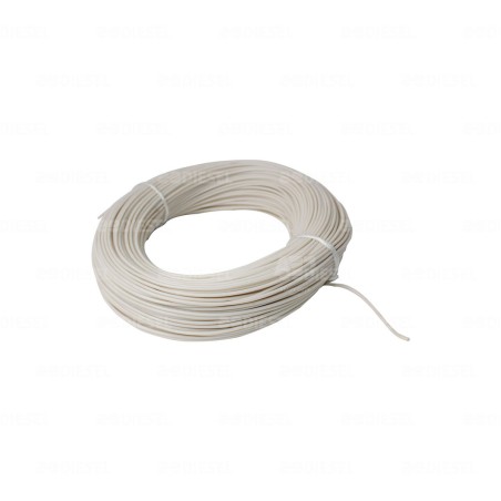 CABLE #18 PLASTICO FLEX 100MT BLANCO