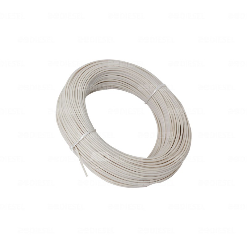 CABLE #18 PLASTICO FLEX 100MT BLANCO