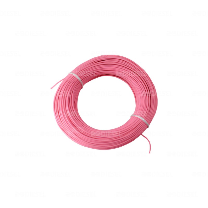 CABLE #18 PLASTICO FLEX 100MT ROSA