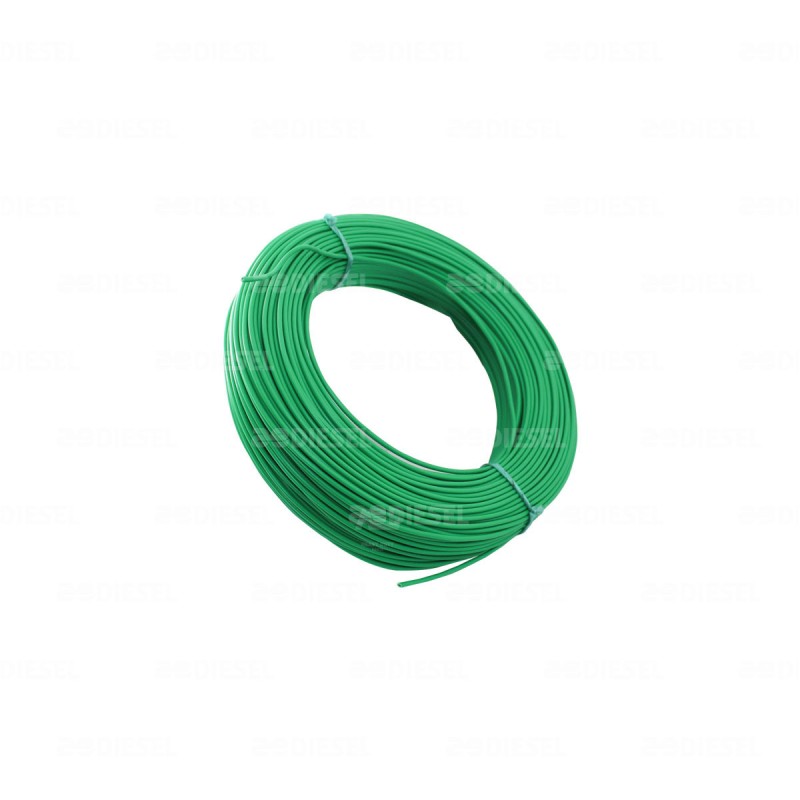 CABLE #18 PLASTICO FLEX 100MT VERDE