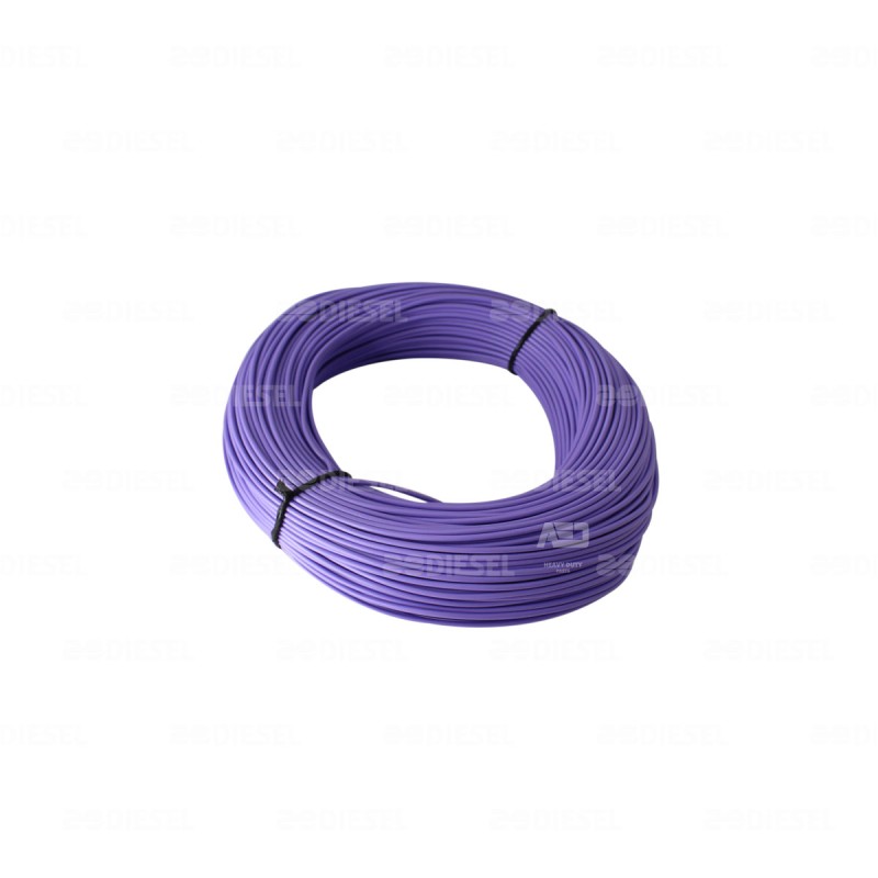 CABLE #18 PLASTICO FLEX 100MT VIOLETA