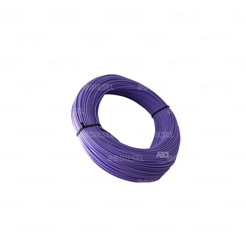 CABLE #18 PLASTICO FLEX 100MT VIOLETA