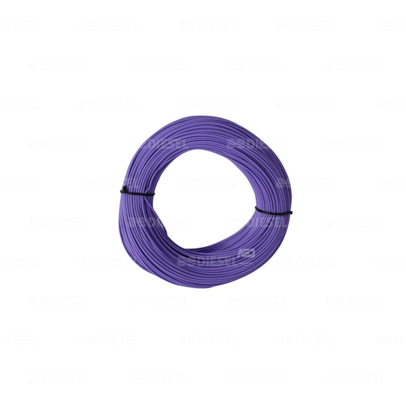 CABLE #18 PLASTICO FLEX 100MT VIOLETA