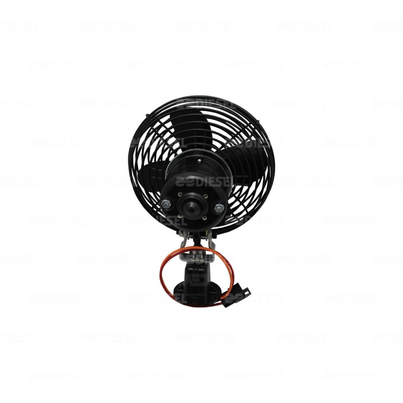 VENTIL 12V 8000 NEGRO 2 VEL SIN INTERP
