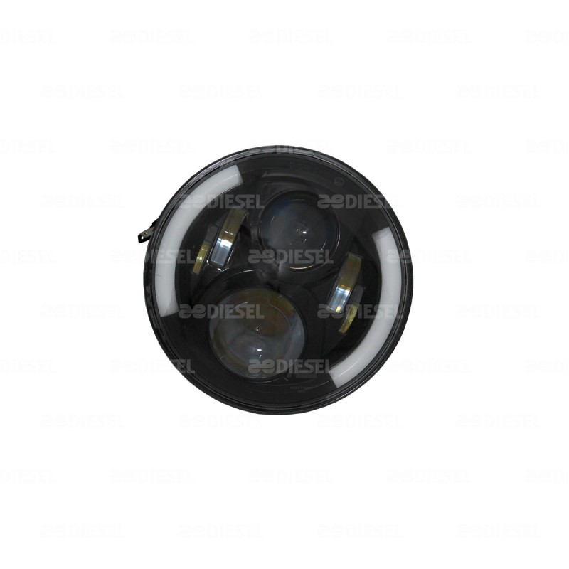 UNIDAD 6014 12/24V 6 LED DRL ALTA/BAJA 7"