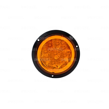 PLAFÓN 12V 9 LED ÁMBAR 7115 C/A