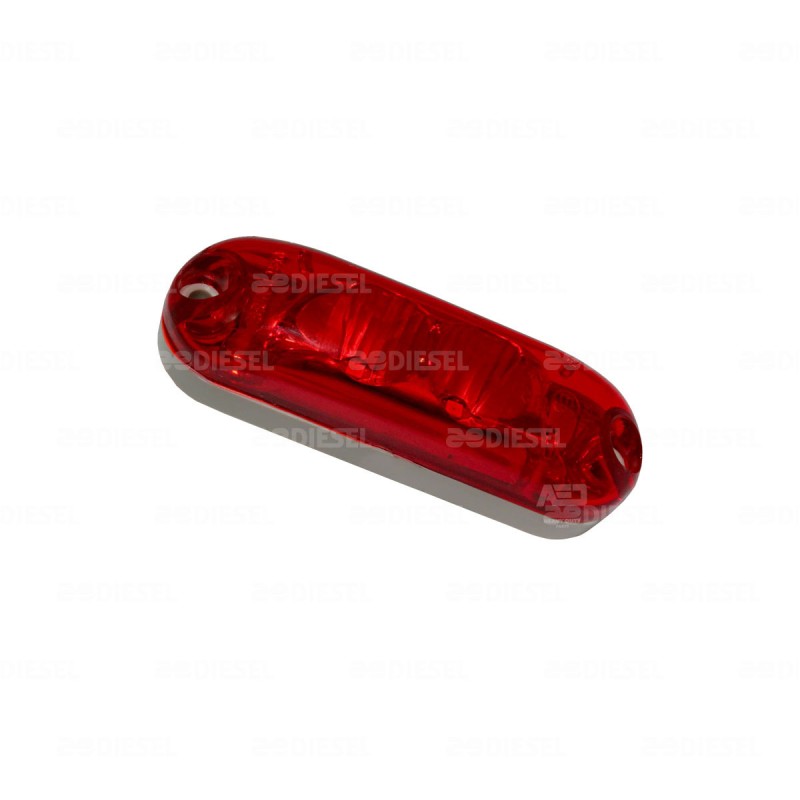 PLAFÓN 24V LED ROJO ZEPELIN