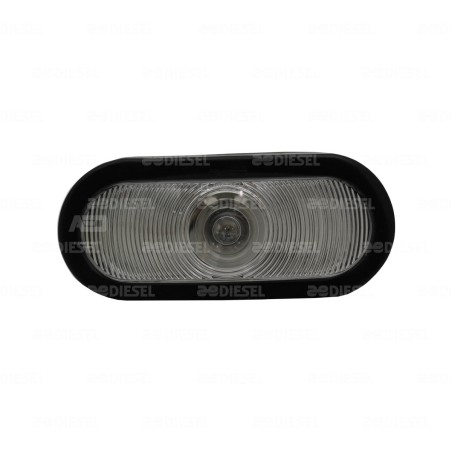 PLAFÓN CRISTAL 6" OVALADO 6002 C/C