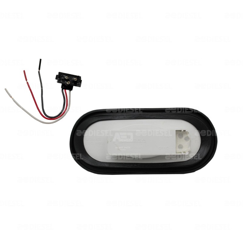 PLAFÓN CRISTAL 6" OVALADO 6002 C/C