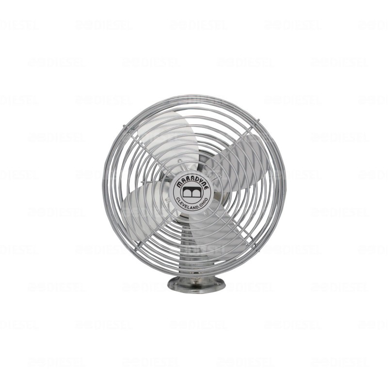 VENTILADOR 12V OPERADOR 6" 2 VELOCIDADES DE PALANCA