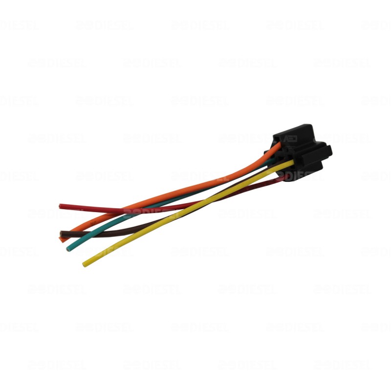 BASE P/RELAY 4 5 TERM UNIV C/CABLE N°16