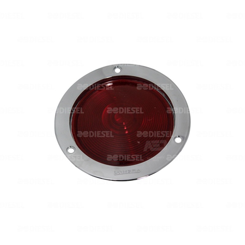 PLAFÓN ROJO 4" BRIDA CR SELLADO