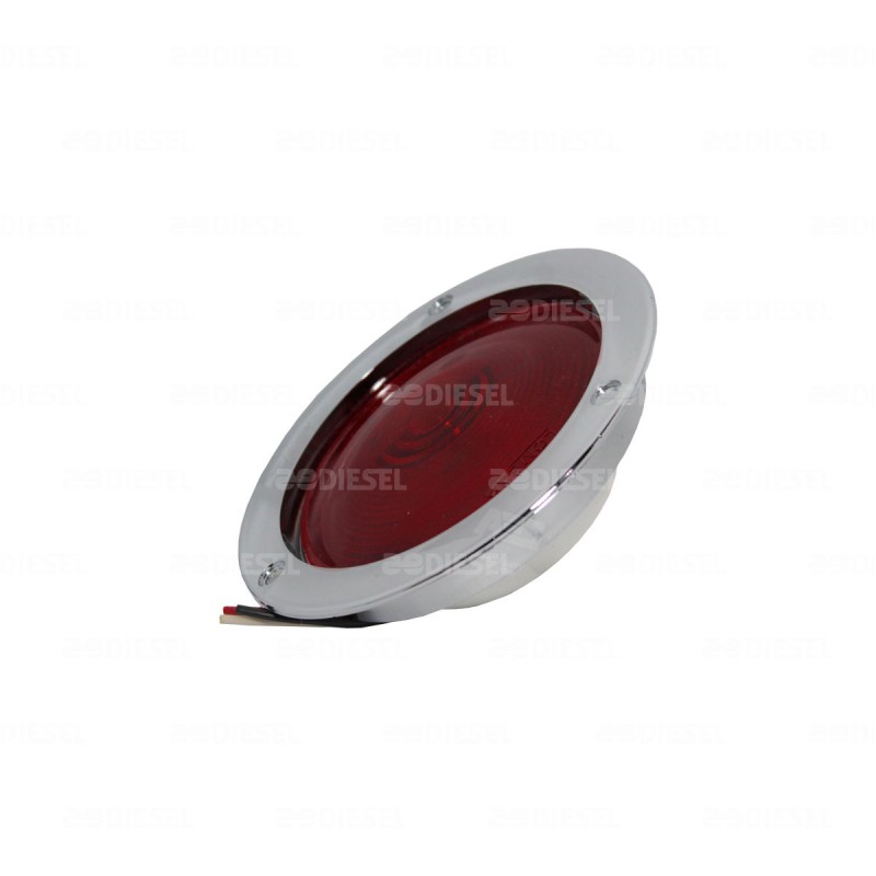 PLAFÓN ROJO 4" BRIDA CR SELLADO