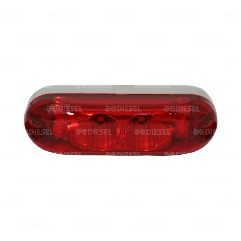 PLAFÓN 12/24V LED ROJO ZEPELIN