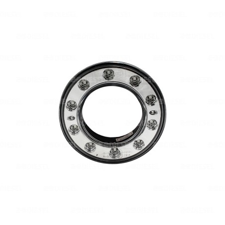 PLAFÓN 24V 10 LED ÁMBAR DONA ROTADO