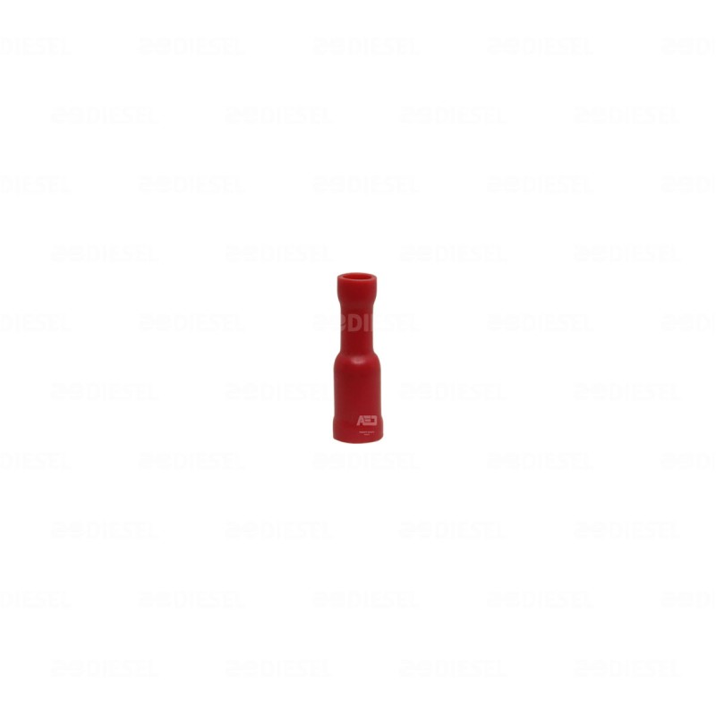 CONECTOR HEMBRA ROJO .157/4MM