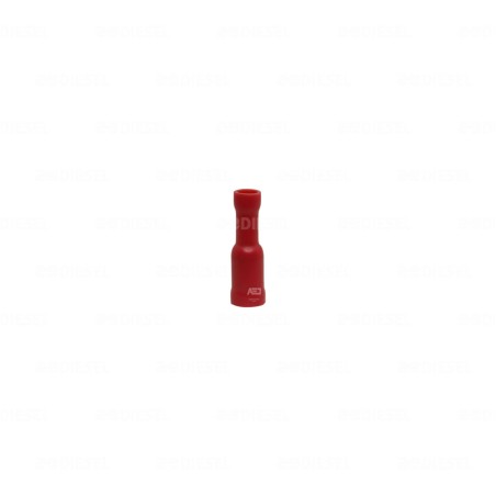 CONECTOR HEMBRA ROJO .157/4MM