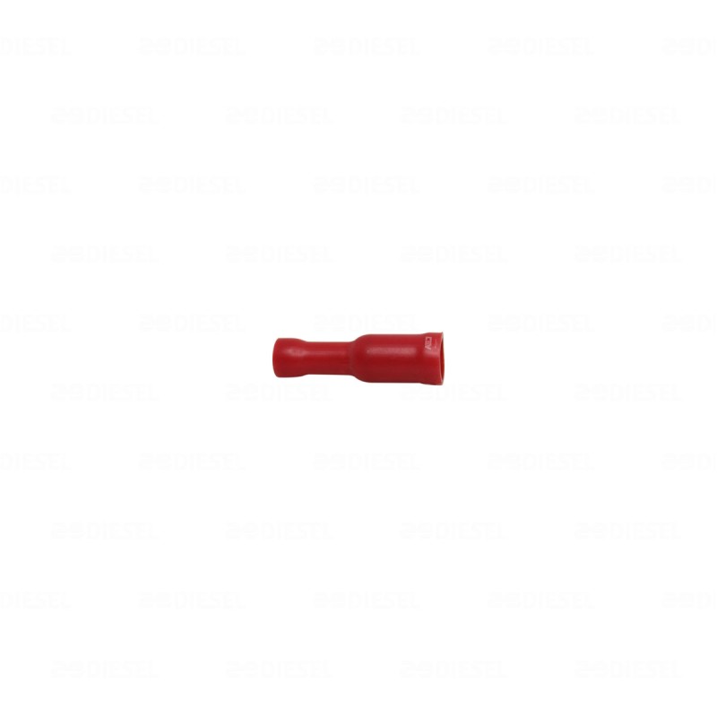 CONECTOR HEMBRA ROJO .157/4MM