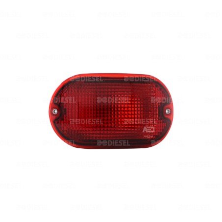 PLAFÓN CURVO ROJO ALEGRO IAM