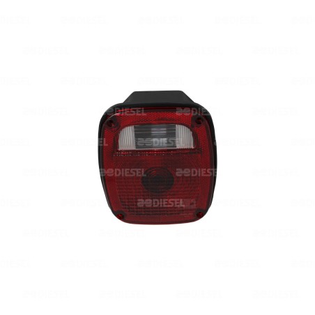 PLAFÓN 12V TRASERO ROJO STOP TRACTOR
