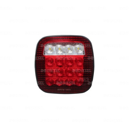PLAFÓN 12V 16LED TRASERO STOP ESTRO