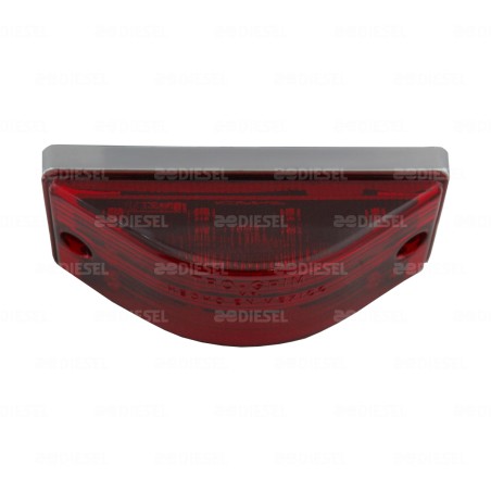 PLAFÓN 12/24V 12LED ROJO F11/F12 C/M DESCONTINUADO