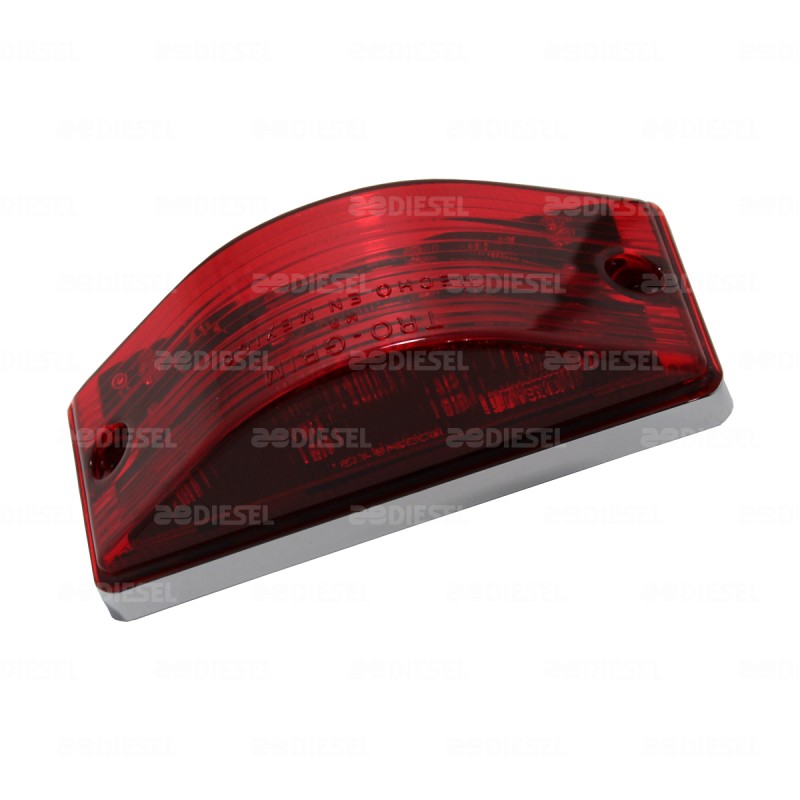 PLAFÓN 12/24V 12LED ROJO F11/F12 C/M DESCONTINUADO