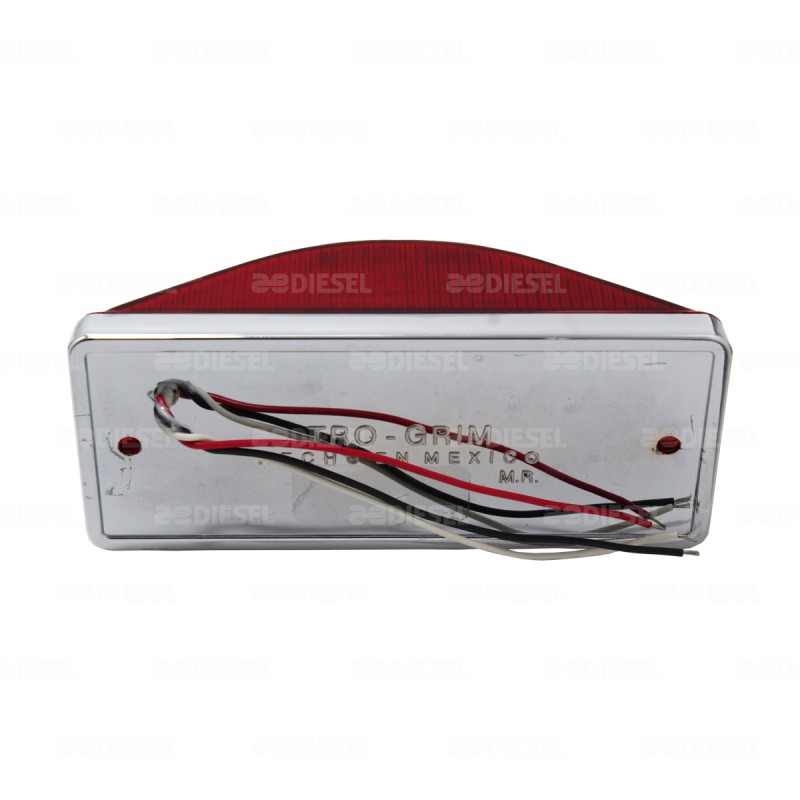 PLAFÓN 12/24V 12LED ROJO F11/F12 C/M DESCONTINUADO