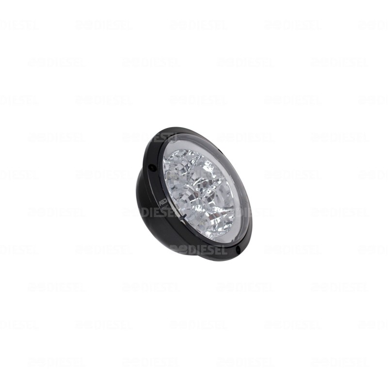 PLAFÓN 12V 9LED CRISTAL/HUMO 7115 C/A