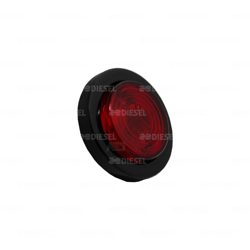 PLAFÓN ROJO 2" GOMA C/F